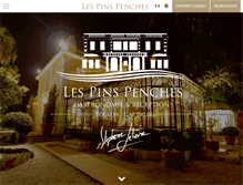 Tablet Screenshot of lespinspenches.com